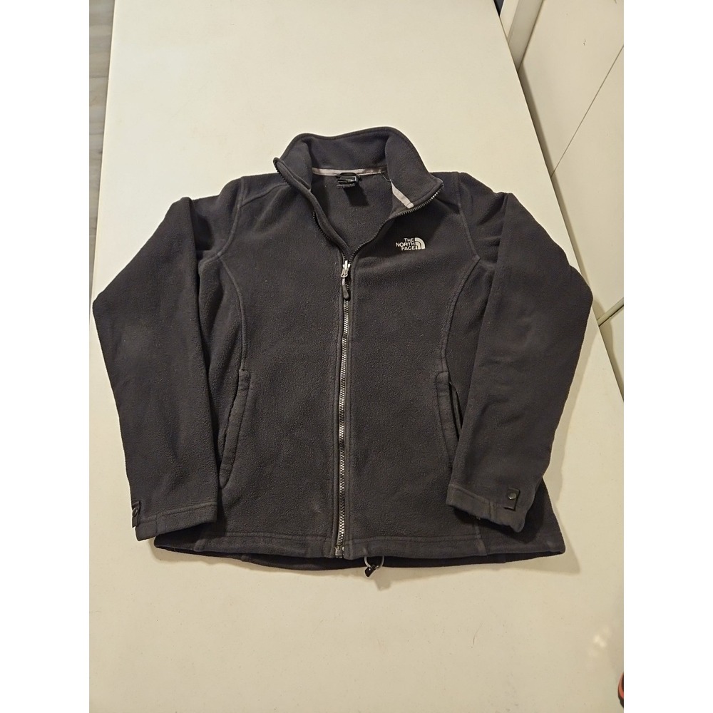 The North Face Polartec Fleece Jacket Women Medium Full Zip Hiking Walking (1013